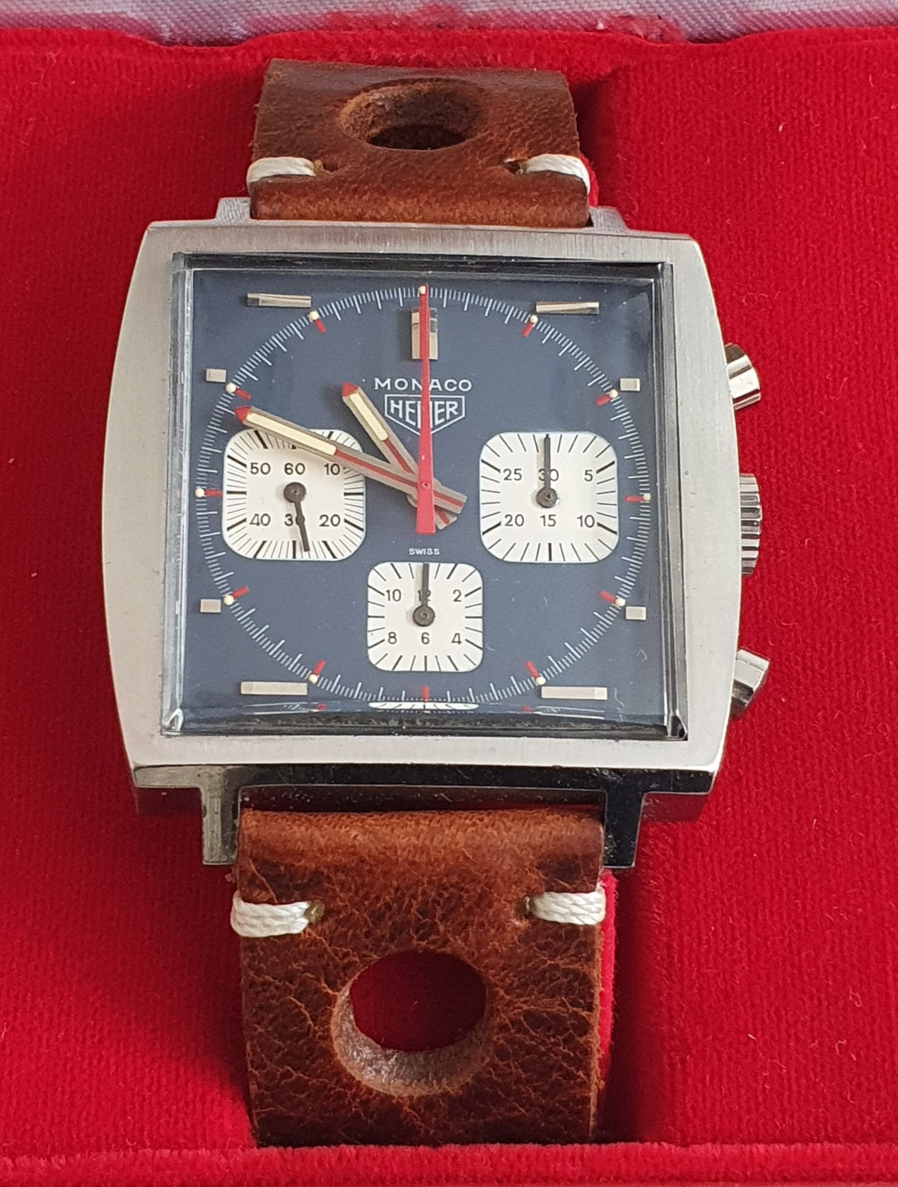 Heuer Monaco 73633b with box