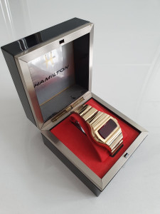 Hamilton LED watch with original box