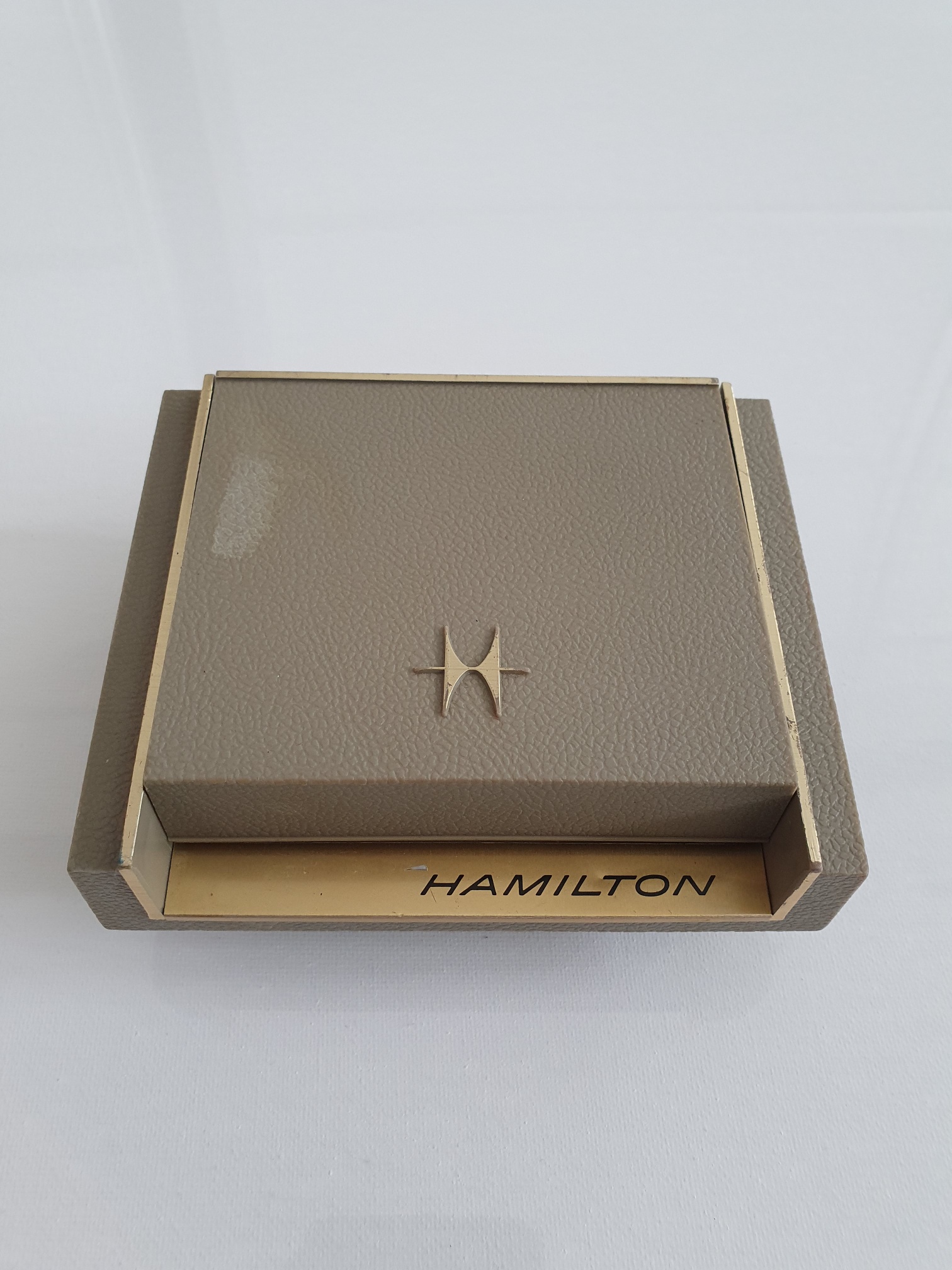 Rare stainless steel Hamilton LED watch with box