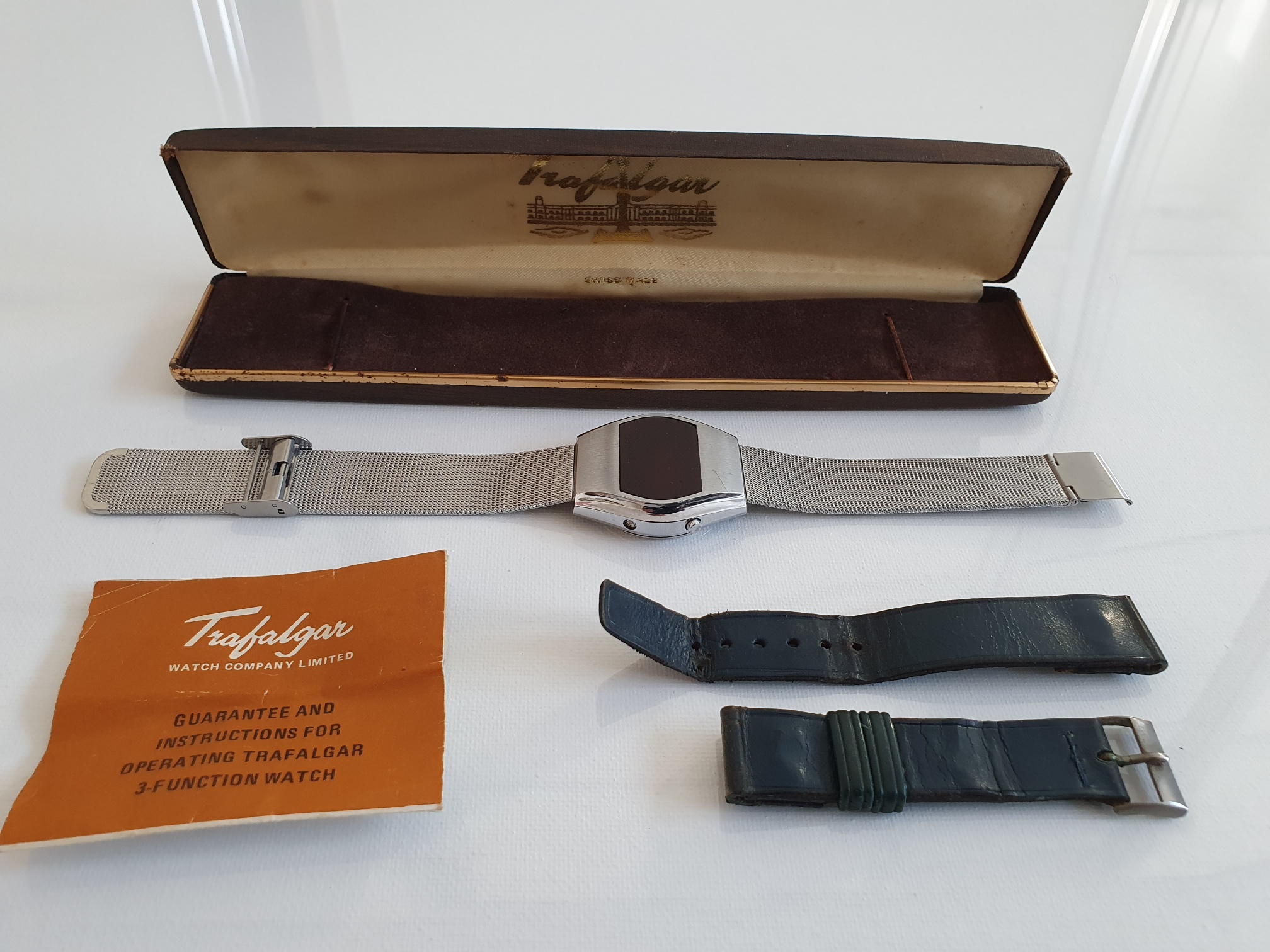 Trafalgar LED watch with box