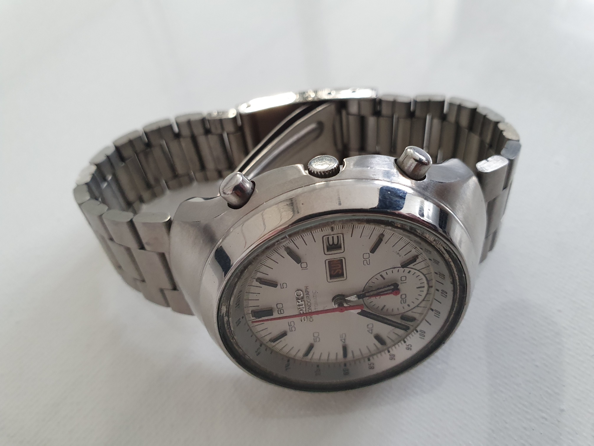 Seiko Helmet 1970s Chronograph