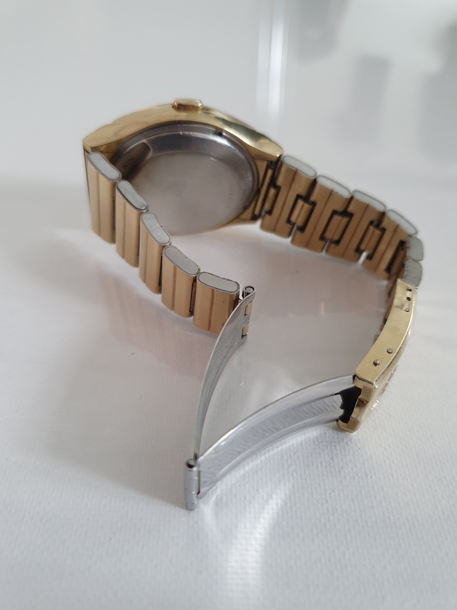 Hamilton 1970s Kojak Gold LED watch