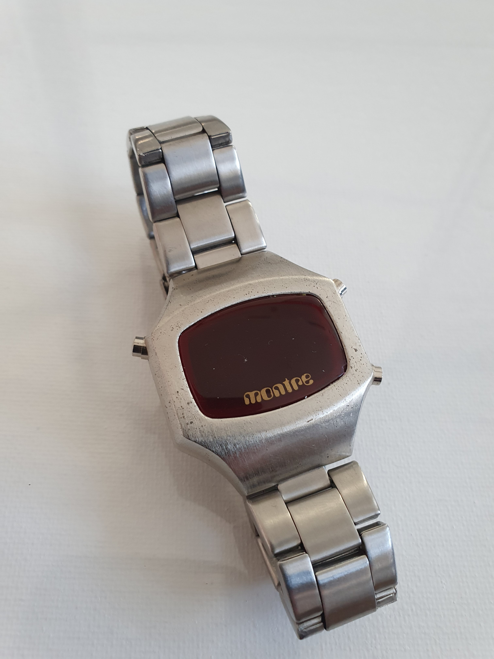 Montre 1970s LED watch