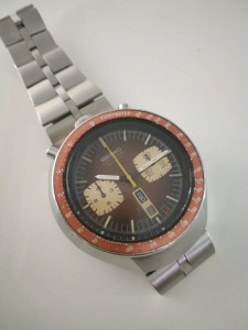 Seiko Bullhead watch with box