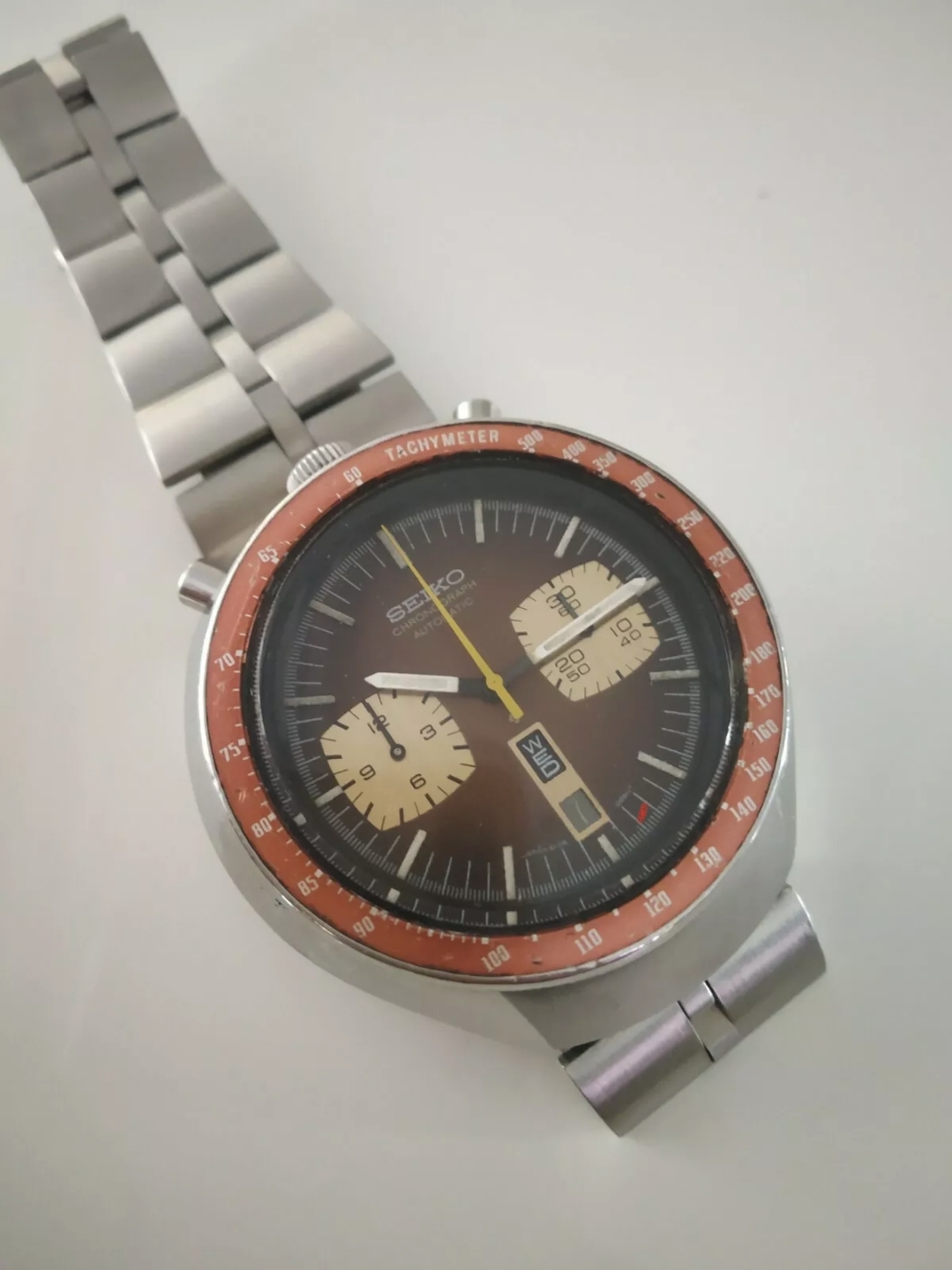 Seiko Bullhead watch with box
